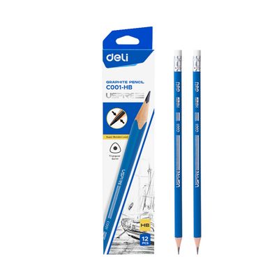 델리 그라파이트 삼각 지우개연필