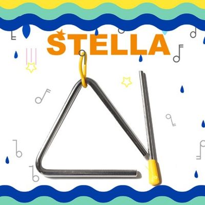 (STELLA 스텔라)악기 트라이앵글 (10개 묶음)(WFLQ5X7)