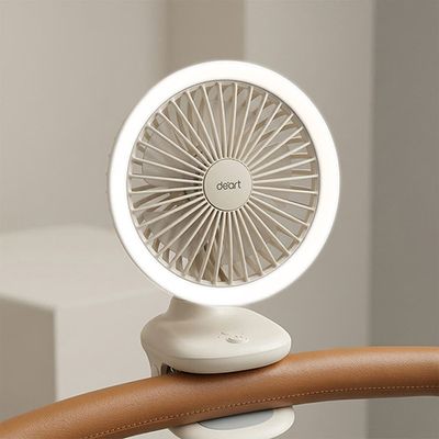 데아트 휴대용 무드등 클립형 선풍기 DAT-101