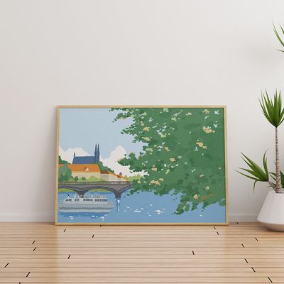 고요한 프라하, 황예나 작가 그림