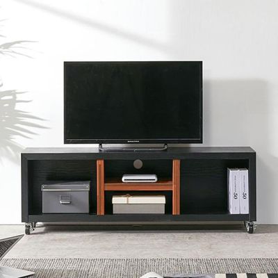 롤링 이동형 거실장 선반 티비다이 TV장식장 (착불)