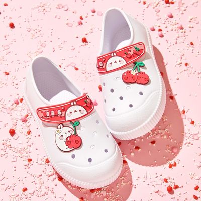 논슬립 체리 몰랑이 EVA  벨크로 실내화