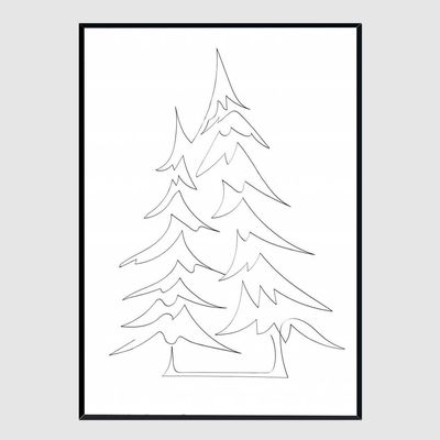 소품액자 Pine Trees A3사이즈(WFG3UZF)
