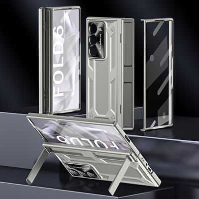 갤럭시 Z폴드 6 5 4 3 힌지 더블 거치대 하드 케이스