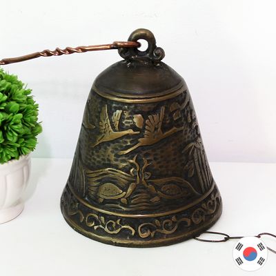 불로장생 십장생 동공예 중형 풍경종 HWB-504
