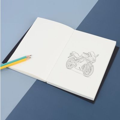 스케치 노트 무지 연습장 드로잉북 A5(WBEA87D)