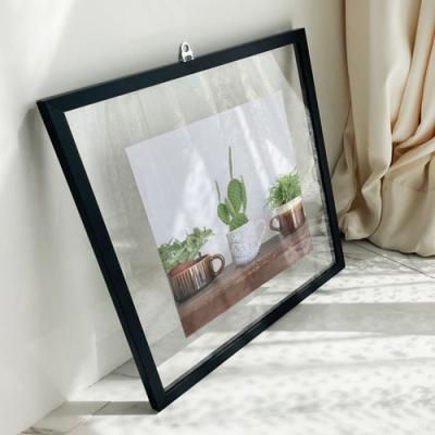 ah567-투명액자38CmX38Cm_선인장과다육화분