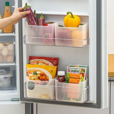 냉장고 수납함 다용도 정리함 투명 수납정리함 N810