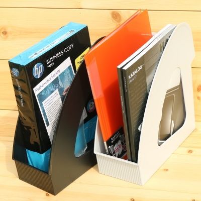 이동식 칸막이가 장착된 대용량 화일꽂이-독일 HAN Magazine rack GALAXY 2개 set 1612