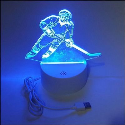 입체 LED 등 아이스하키(WFI6HIO)