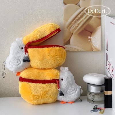 [데데리트]귀여운 펠리컨 동전지갑 인형 키링 에어팟