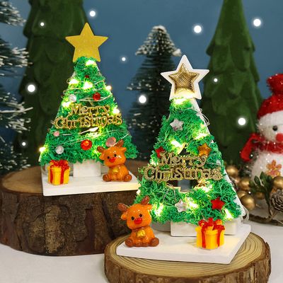 모스 미니 트리 5set (LED 와이어 전구 5p 추가)