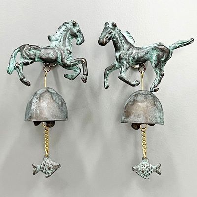 청동 미니말 각종 수공예 문종 풍경종(WE25CED)