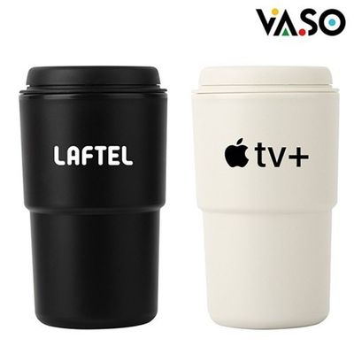 더블컵 재사용 가능한 음료 보관용 텀블러 스테인리스 휴대용 머그컵(WFLQXXY)