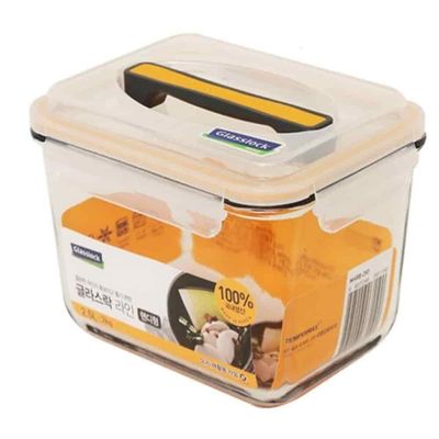밀폐용기 핸디형 2500ml 냉장고밀폐용기 보관용기 투명반찬통 내열유리용기(WFPDFQA)