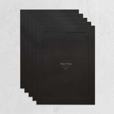 종이액자 페이퍼프레임 플레인 - A3 / 12x17 블랙 5매