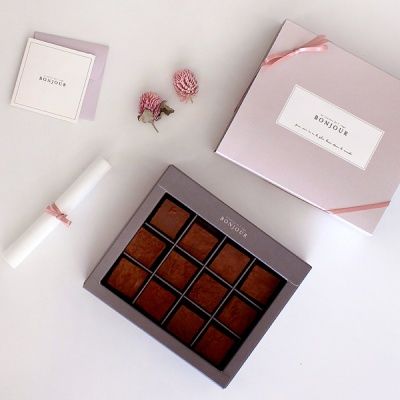 디비디 파베 초콜릿 박스 - Bonjour
