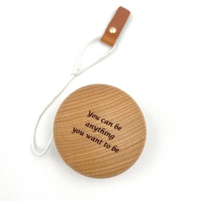 LOG Yoyo+Leather Case (우드요요+가죽케이스)