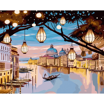DIY 명화 그림그리기 세트 40x50 강가의 밤