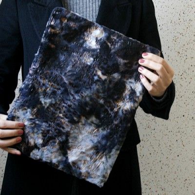 potter black big pouch