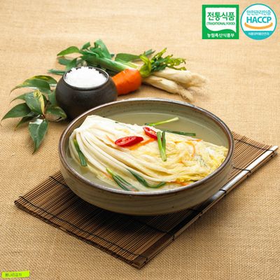 [봄나리김치] 100% 국내산 백김치(중숙) 3kg