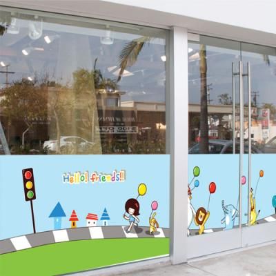 ic391-다같이길을건너요_불투명유리시트