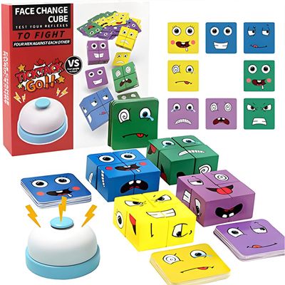 얼굴 표정 맞추기 바꾸기 루빅 큐브 보드게임 W039