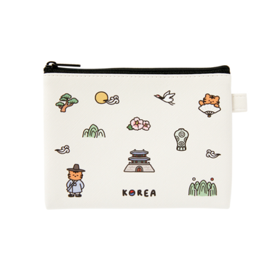 아트박스 미니파우치 코리아 아이보리