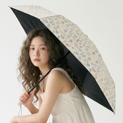 UV암막 여름 데일리 보헤미안 패턴 5단 경량 양우산
