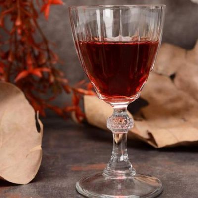 레트로 빈티지 샹그릴라 와인잔 1개