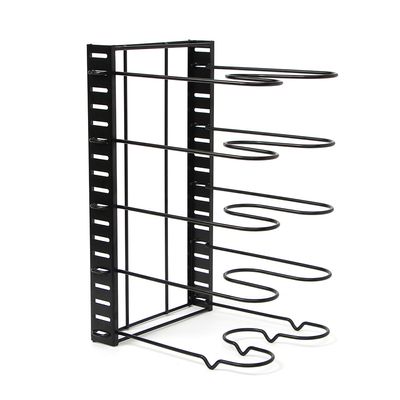 높이조절 5단 프라이팬정리대 냄비거치대