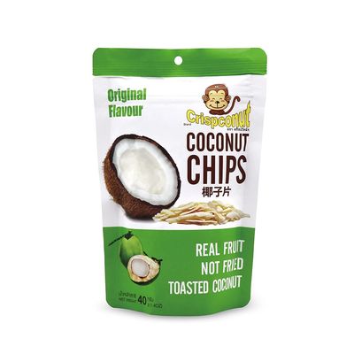 Crispconut 코코넛칩 40g x 10 과자 스낵 안주