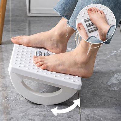책상발받침대 데스크테리어 풋레스트 흔들 지압 발판(WFLWJDF)