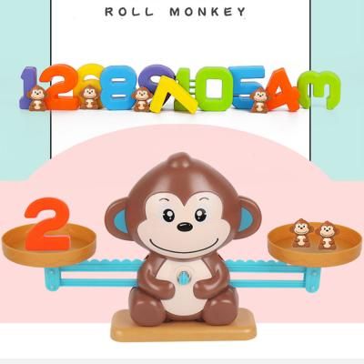 밸런스 보드게임 양팔 저울+문제카드 넘버블럭 b154