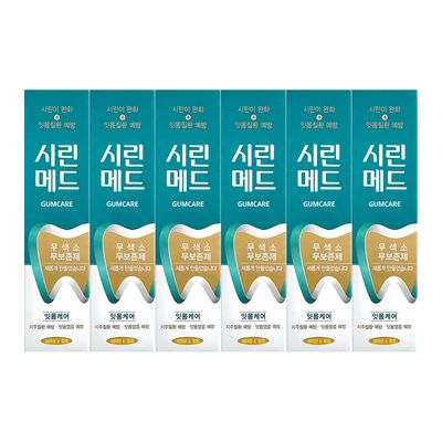 시린메드 검케어 민트 잇몸케어 치약 100g 6개