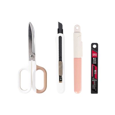 델리 커터 칼가위 세트 문구 사무용품 사무용가위