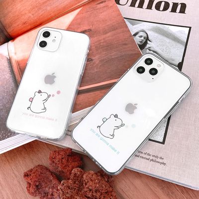 hipsheep 꿈의비눗방울 클리어젤리케이스