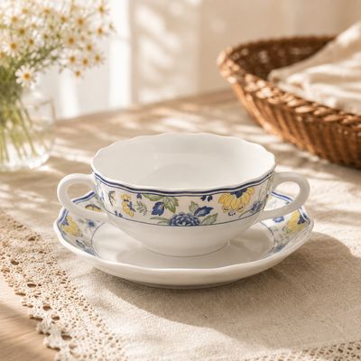 후첸로이터 파피용 스프컵 소서 1인조 세트 280ml