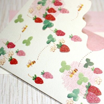 생일카드_Birthday_스트로우베리 and 허니비