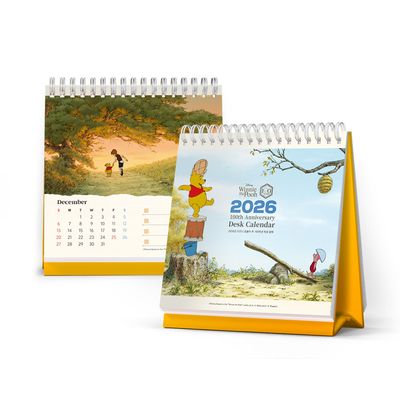 2026년 디즈니 곰돌이 푸 100주년 탁상 달력