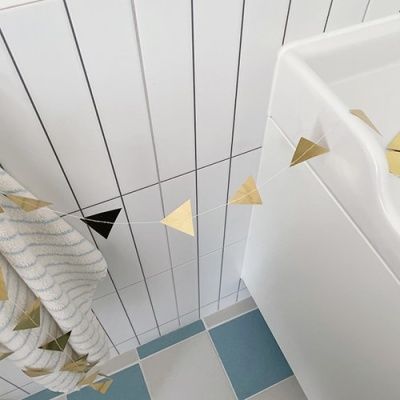 Gold Triangle Garland 골드삼각가랜드