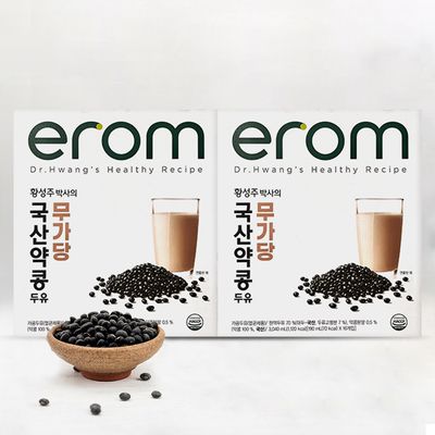 이롬 무가당 국산 약콩 두유 190ml 32입