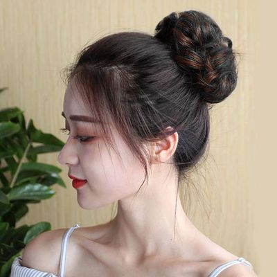 곱창밴드 가발 롱헤어 8p 블랙 브라운(WFLOQBR)