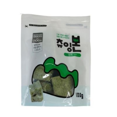 치석제거껌 츄잉본 민트껌 100g(W98BC9F)