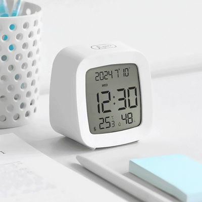 수험생 데스크 날짜 온습도 디지털 탁상알람시계