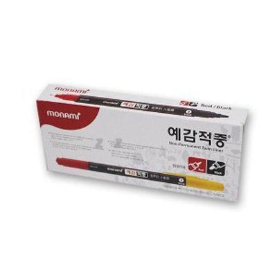 컴퓨터 사인펜 마카 12p 펜 모의고사 시험 OMR 카드 사인펜 모의고사(WFLP6VF)