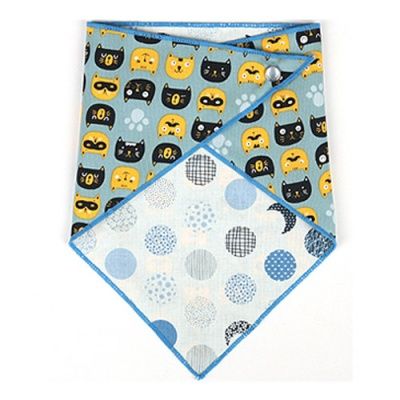 에이에프비 포인트양면 스카프빕 캣