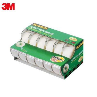 3M 스카치 매직테이프 오피스팩 122A-6 [00031733]