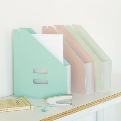 다용도 아코디언 파일정리함 3colors