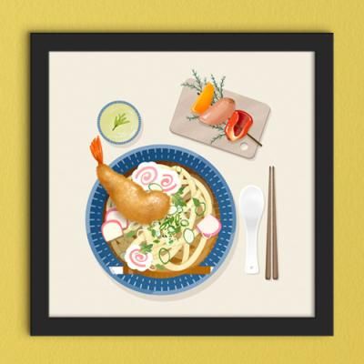 cq285-감성식당_인테리어액자